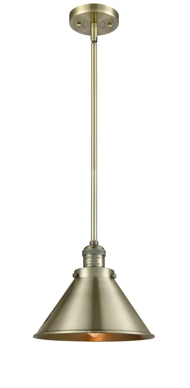 Franklin Restoration Mini Pendant Brass Antique — Modern Lights LED Pendant Lights  