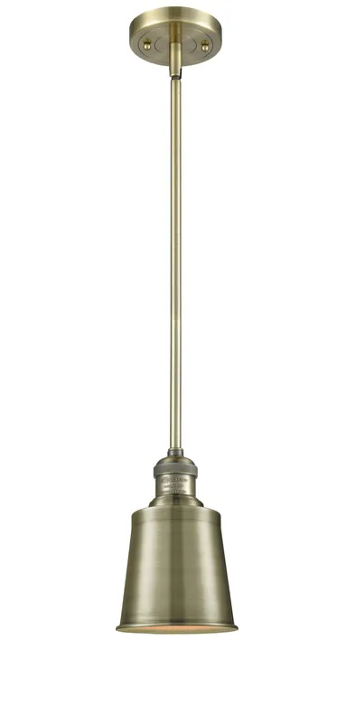 Franklin Restoration Mini Pendant 6W Antique Brass — Modern Lights LED Pendant Lights 6.0W 