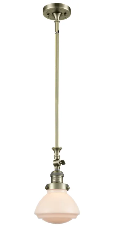 Franklin Restoration Antique Brass Steel — Modern Lights LED Pendant Lights 6.0W 