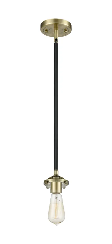 Nouveau Mini Pendant Black Antique Brass — Modern Lights LED Pendant Lights  