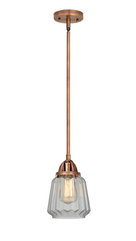 Nouveau 2 Mini Pendant Antique Copper — Modern Lights LED Pendant Lights 6.0W 