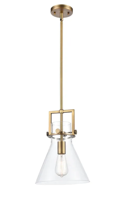 Downtown Urban Mini Pendant 10 Inch Brass — Modern Lights LED Pendant Lights 6.0W 
