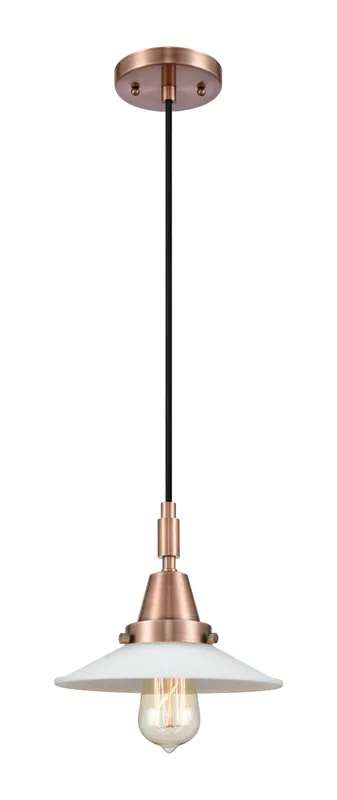 Caden Mini Pendant Antique Brass Glass — Modern Lights LED Pendant Lights  