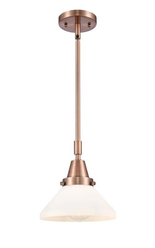 Caden Mini Pendant Antique Brass Steel 8 Inch — Modern Lights LED Pendant Lights 6.0W 