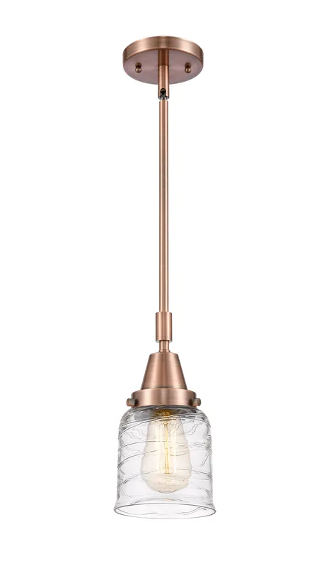 Caden Mini Pendant Brass Glass Dimmable — Modern Lights LED Pendant Lights  