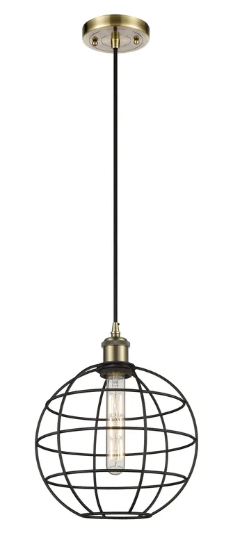 Ballston Mini Pendant Antique Brass 10 Inch — Modern Lights LED Pendant Lights  