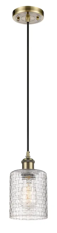 Ballston Mini Pendant 5 Inch Antique Brass — Modern Lights LED Pendant Lights  