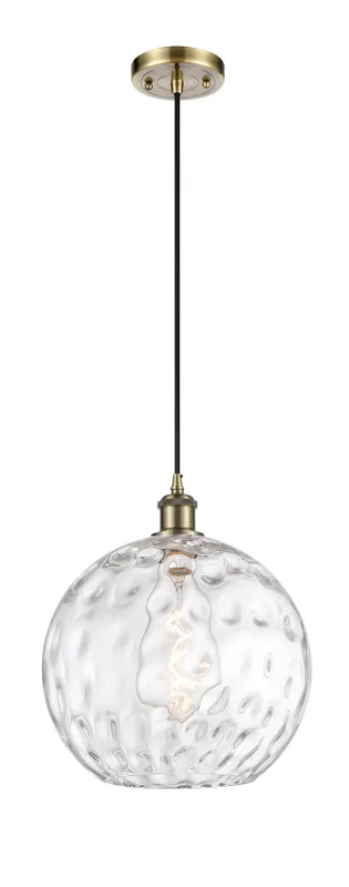 Ballston Mini Pendant Antique Brass 12 Inch — Modern Lights LED Pendant Lights  