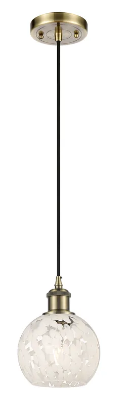 Ballston Mini Pendant Antique Brass 8 Inch — Modern Lights LED Pendant Lights  