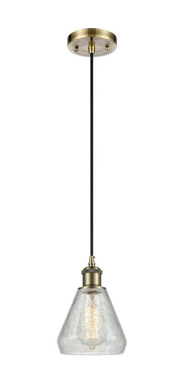 Ballston Mini Pendant Antique Brass 6 Inch — Modern Lights LED Pendant Lights  
