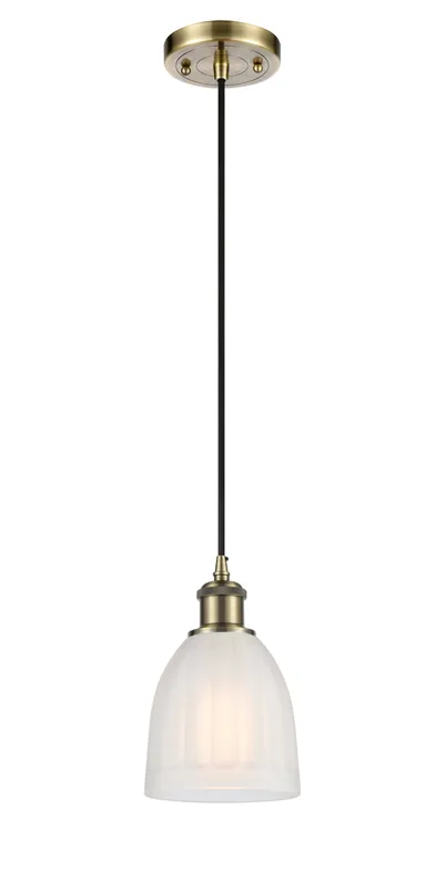 Ballston Mini Pendant Cast Brass Antique Brass — Modern Lights LED Pendant Lights 6.0W 