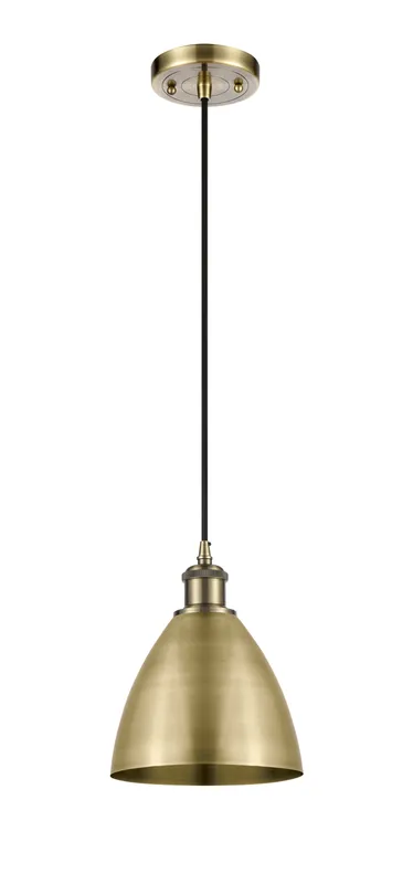 Ballston Mini Pendant Antique Brass Eight — Modern Lights LED Pendant Lights 6.0W 