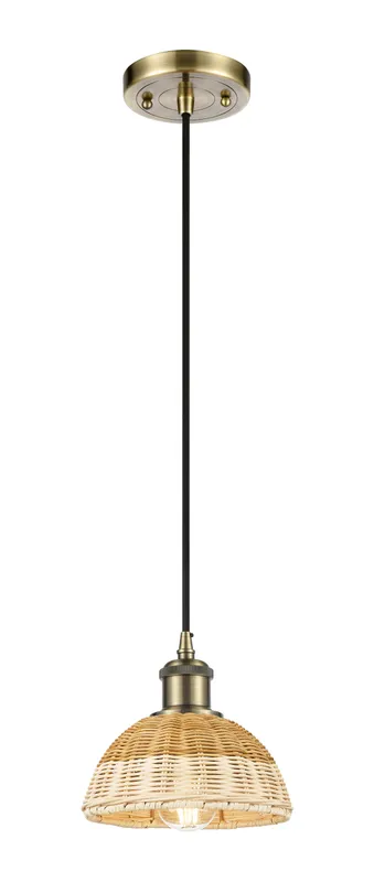 Ballston Mini Pendant Cast Brass 9.5 Height — Modern Lights LED Pendant Lights  