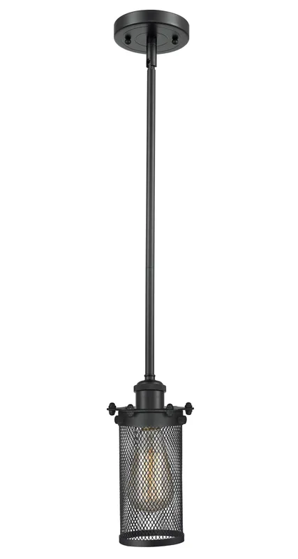 Austere Mini Pendant Matte Black Cast Brass — Modern Lights LED Pendant Lights  