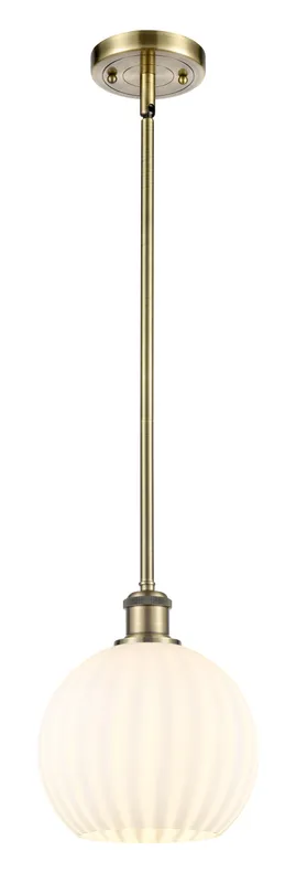 Ballston Mini Pendant Brass 8 Inch Dimmable — Modern Lights LED Pendant Lights  