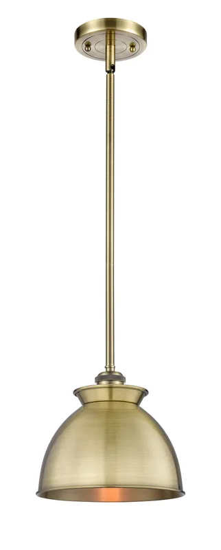 Ballston Mini Pendant Antique Brass 8.25 — Modern Lights LED Pendant Lights  