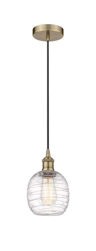 Edison Mini Pendant Antique Brass Cast — Modern Lights LED Pendant Lights 6.0W 