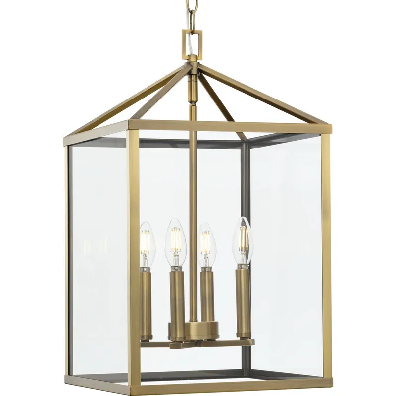 Hillcrest Collection Four-Light Hall & Foyer Light — Progress Lighting LED Landscape Lights  
