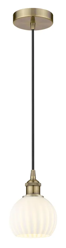 Edison Mini Pendant 6 Lights Cast Brass — Modern Lights LED Pendant Lights  