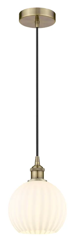 Edison Mini Pendant Cast Brass 8 Inch — Modern Lights LED Pendant Lights  