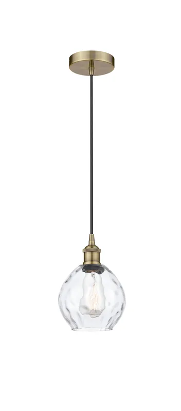 Edison Mini Pendant Antique Brass 6 Inch — Modern Lights LED Pendant Lights  