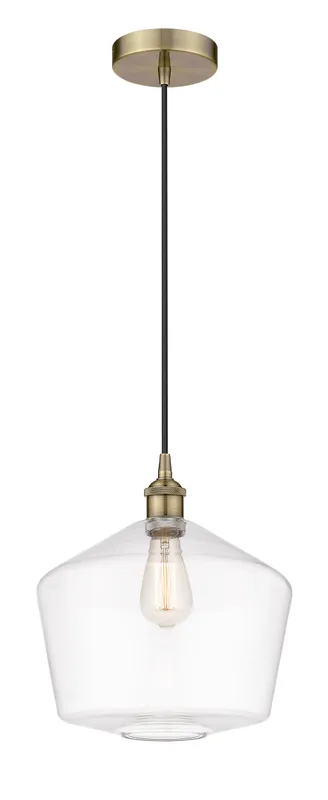 Edison Mini Pendant Cast Brass 13 Inch — Modern Lights LED Pendant Lights 6.0W 
