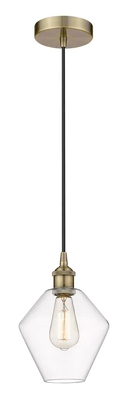 Edison Mini Pendant Cast Glass Brass — Modern Lights LED Pendant Lights  