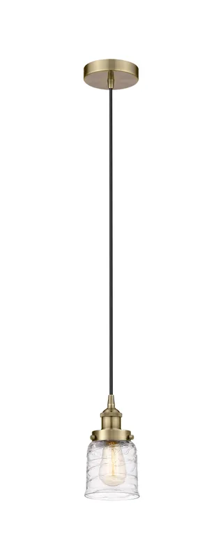 Edison Mini Pendant Cast Brass 5 Inch — Modern Lights LED Pendant Lights 6.0W 