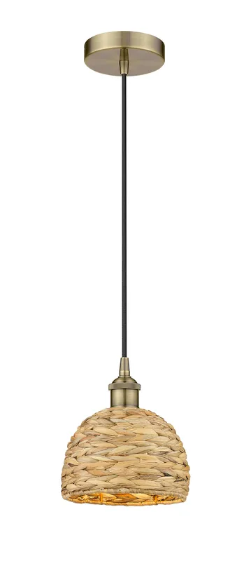 Edison Mini Pendant Antique Brass Woven — Modern Lights LED Pendant Lights  