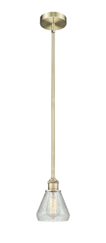 Edison Mini Pendant Cast Brass Antique Finish — Modern Lights LED Pendant Lights 6.0W 