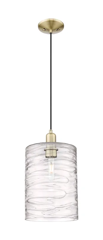 Arcadia Mini Pendant Antique Brass Glass — Modern Lights LED Pendant Lights  
