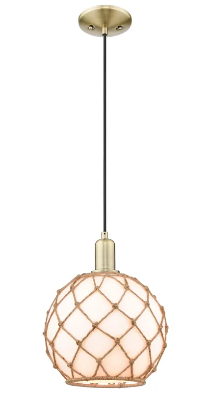 Arcadia Mini Pendant Antique Brass Cast — Modern Lights LED Pendant Lights  
