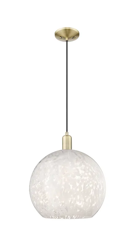 Arcadia Mini Pendant Antique Brass 13.75 Inch — Modern Lights LED Pendant Lights  