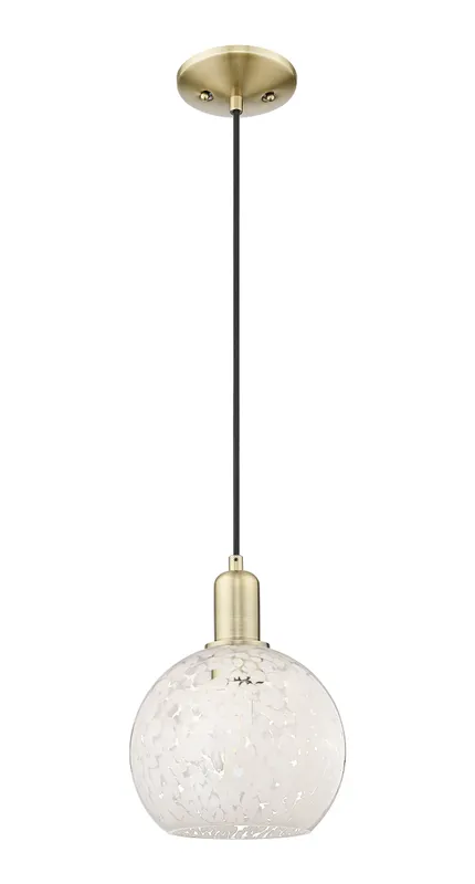 Arcadia Mini Pendant Antique Brass 8 Inch — Modern Lights LED Pendant Lights  