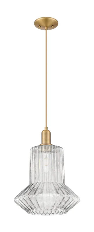 Arcadia Mini Pendant 12 Inch Antique Brass — Modern Lights LED Pendant Lights  