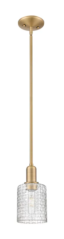 Arcadia Mini Pendant Brass Glass 5 Inch — Modern Lights LED Pendant Lights  