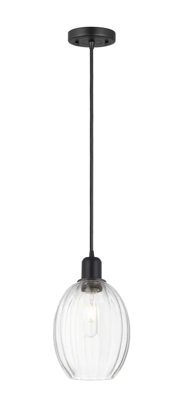 Austere Mini Pendant Matte Black 6.25 Inch — Modern Lights LED Pendant Lights  