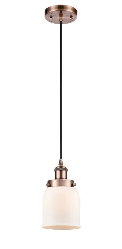 Ballston Urban Mini Pendant 5 Inch Antique Copper — Modern Lights LED Pendant Lights  