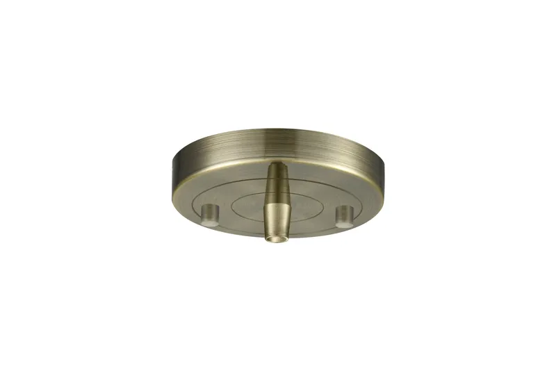 Custom Cord Canopy Antique Brass Cast — Modern Lights LED Canopy Lights  