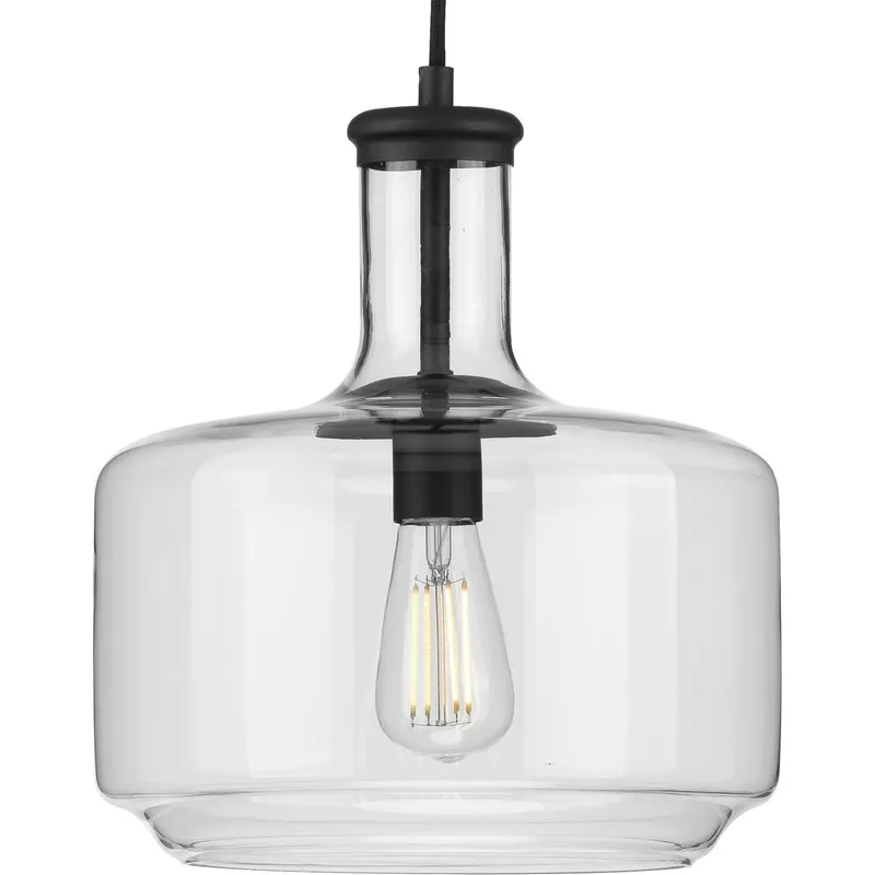 Latrobe Collection One-Light Clear Glass Pendant Light P500231 — Progress Lighting LED Landscape Lights  