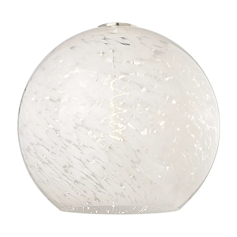 Ballston Glass Twelve Inch Diameter — Modern Lights LED Pendant Lights  