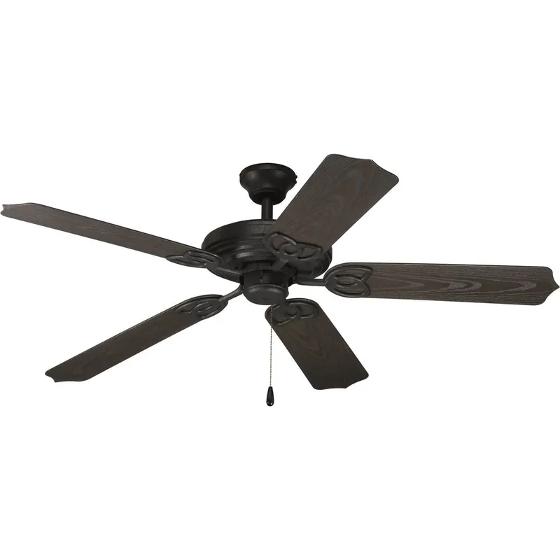 AirPro Collection 52" Five-Blade Indoor/Outdoor Ceiling Fan — Progress Lighting LED Lighting Controls  