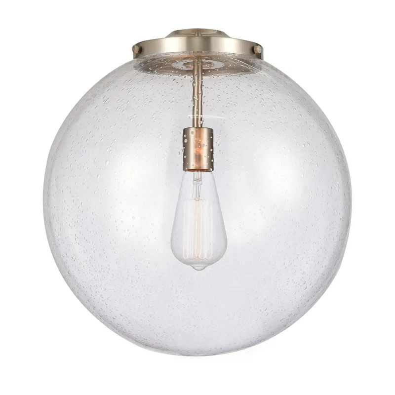 Franklin Restoration Glass 16 Inch Industrial — Modern Lights LED Pendant Lights  