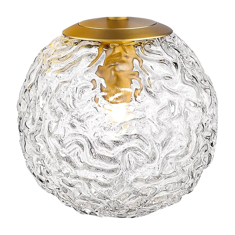 Barrington Glass Brushed Brass Finish Accessories — Modern Lights LED Pendant Lights  