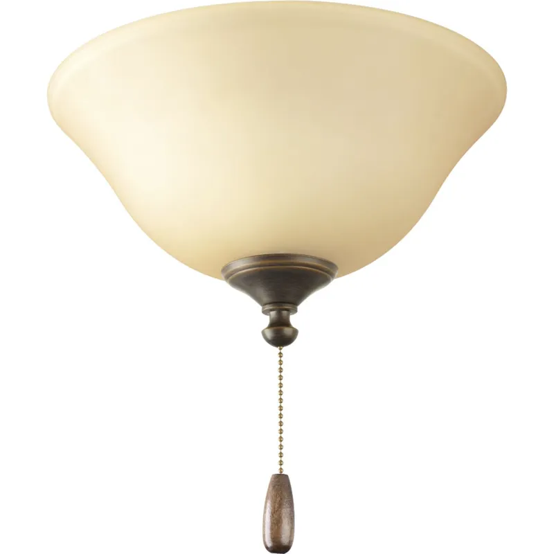 AirPro Collection Two-Light Ceiling Fan Light P2612-xxWB — Progress Lighting LED Post Top Lights  