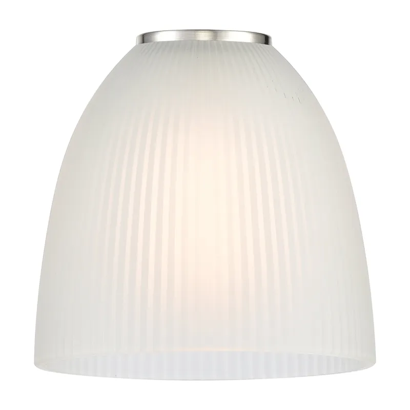 Ballston Glass 6 Inch Matte Black Finish — Modern Lights LED Pendant Lights  