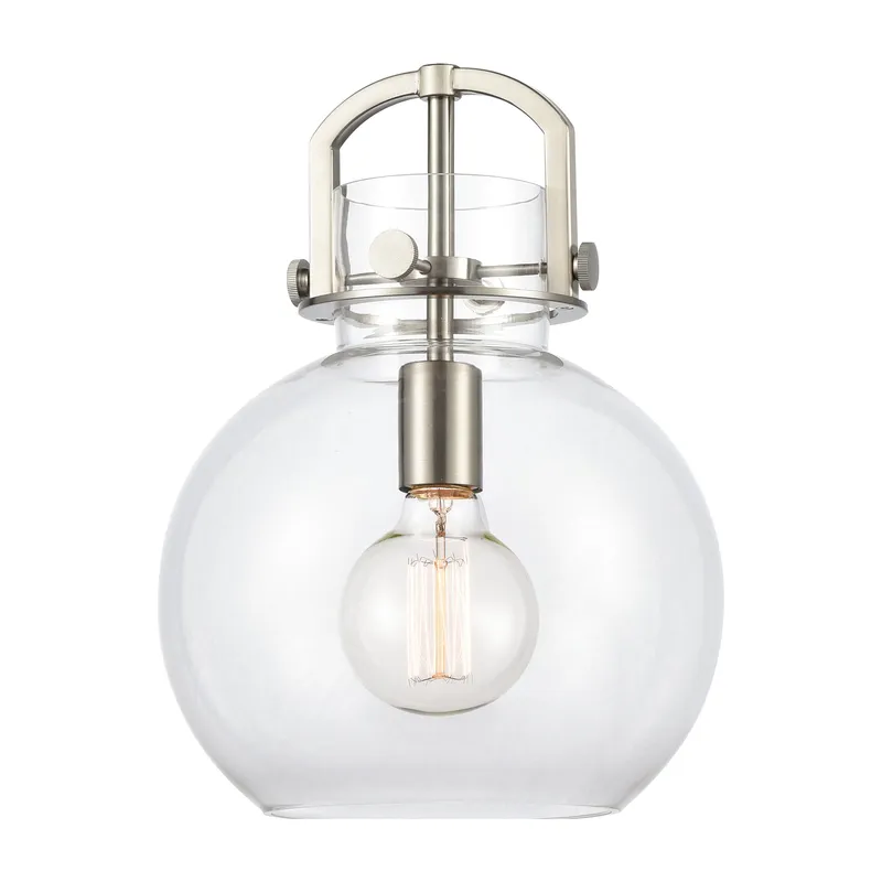 Downtown Urban Glass 10 Inch Industrial — Modern Lights LED Pendant Lights  