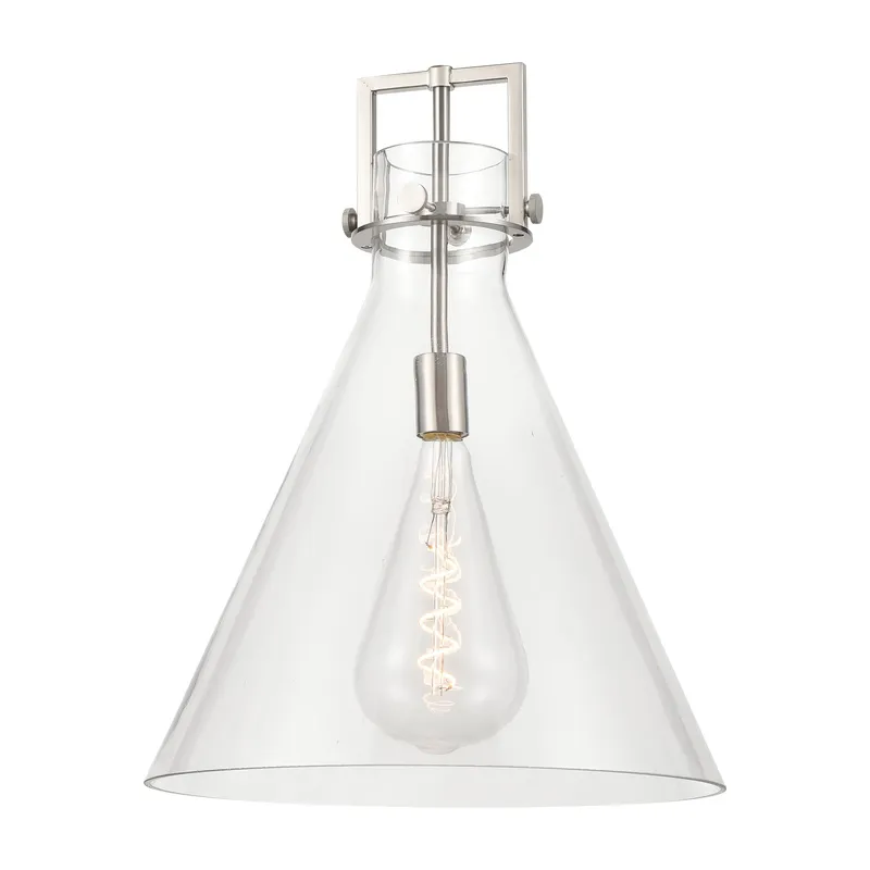 Downtown Urban Glass Geometric Shade — Modern Lights LED Pendant Lights  