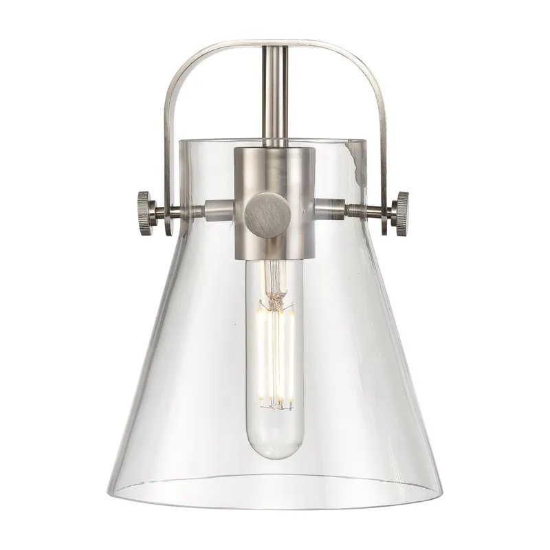 Downtown Urban Glass 6.5 Inch Cone Shade — Modern Lights LED Pendant Lights  