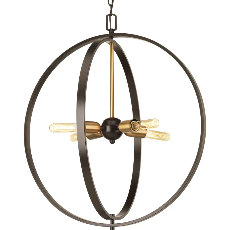 Swing Collection Four-Light Pendant Light — Progress Lighting LED Landscape Lights  